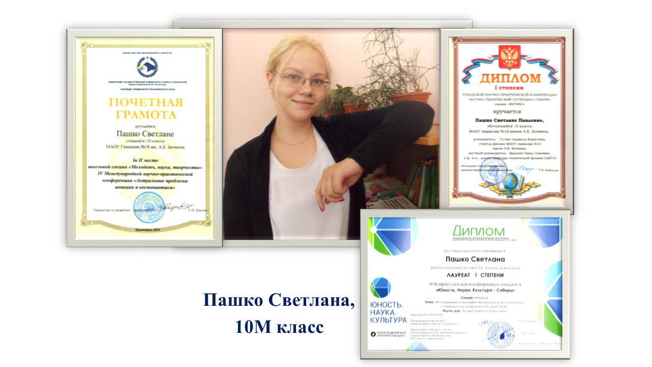 Пашко Светлана
